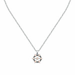 Morellato Oceľový náhrdelník s príveskom kormidla Versilia SAHB17