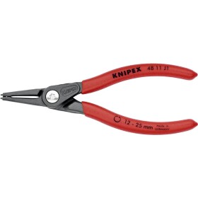 Knipex 48 11 J1 SB kliešte na poistné krúžky Vhodné pre vnútorné krúžky 12-25 mm Tvar hrotu rovný; 48 11 J1 SB