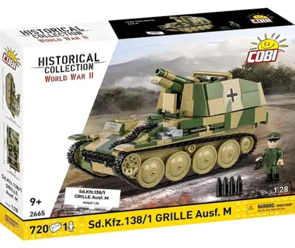 Cobi 2665 Samohybné delo Grille Ausf. M Sd.Kfz.138/1