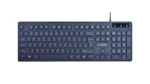 Gembird KB-MCH-04 čierna / multimediálna drôtová klávesnica / USB-A / US layout (KB-MCH-04)