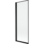 MEXEN - MIST vaňová zástena 70x150 cm 6mm 1-s, čierna, okraj, ľavá 8A9-070-001-70-70-L