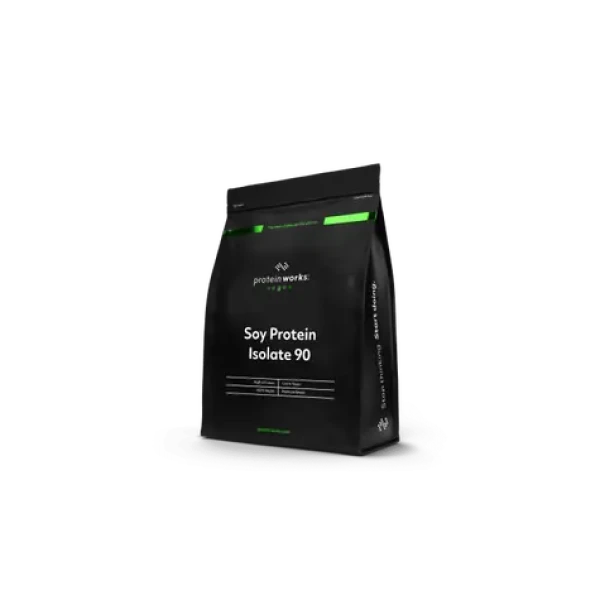 Vegan Soy Protein - The Protein Works (vanilkový krém, 1000 g) (45691-1-1000g-vanillacreme)