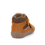 Detská zimná barefoot obuv TEX WOOL Cognac, Froddo, G3110254-14W, hnedá - 33