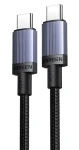 Ugreen Kábel USB-C - USB-C 0.5 m čierno-šedá / Kábel / USB-C (M) - USB-C (M) (6941876269068)