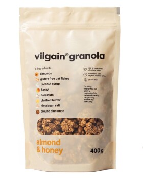Vilgain Granola – Mandle & med 400 g
