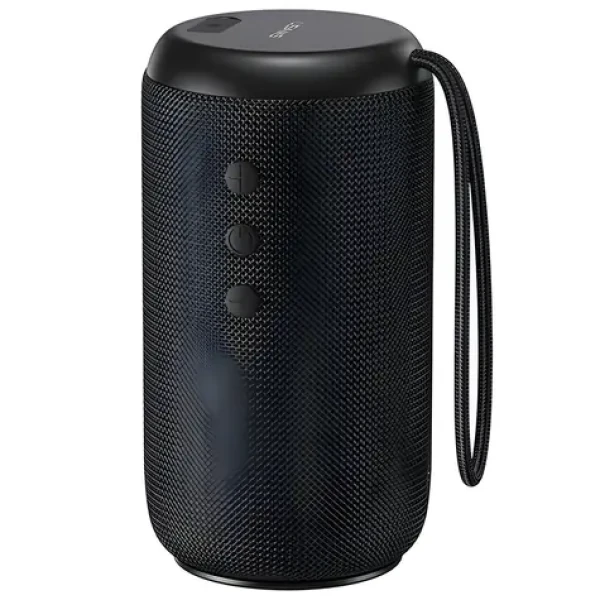 USAMS US-YC011 čierna / Bluetooth reproduktor / 10W / IPX7 / BT 5.0 / USB-C (YC011YX01)