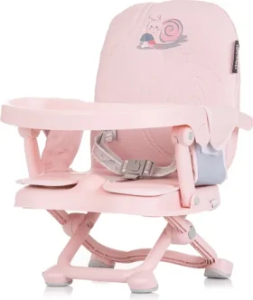 CHIPOLINO Prenosná jedálenská stolička (Booster) Lollipop Flamingo (STHBL02403FL)