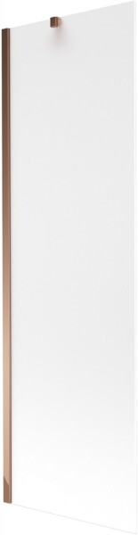 MEXEN/S - Next vaňová zástena FIX 60 x 150, dekor, růžové zlato 895-060-000-00-30-60