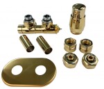 HOPA - TERM-SET, stredový ventil (Z4) - Farba - Zlatá lesklá, Variant - Pravá RDTERMSETRZG