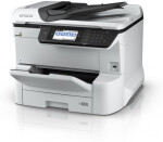 Epson WorkForce Pro WF-C8610DWF biela / Atramentová tlačiareň A3 / farebná / 4.800x1.200dpi / USB 3.0 / LAN / WiFi / NFC (C11CG69401)