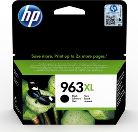 HP HP originálny ink / Toner 3JA30AE#301, HP 963XL, black, blistr, 2000s, 48ml, high capacity, HP Officejet Pro 9012, 9014, 9015, 9016