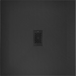 MEXEN/S - Hugo sprchová vanička SMC 100 x 100, čierna, krytka čierna 42701010-B