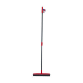 Dirt Devil Teleskopický gumový zmeták červeno-šedá / Dĺžka 85-134 cm / šírka 33 cm (871125224190)