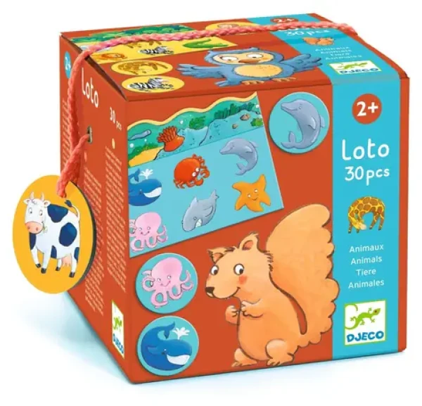 DJECO Loto Zvieratká