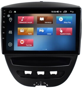 NoName Radio Navigácia GPS Toyota Aygo 2005-2014 Android