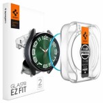 Spigen Glass tR EZ Fit ochranné sklo pre Samsung Galaxy Watch6 Classic 47mm číra 2 ks (AGL07066)