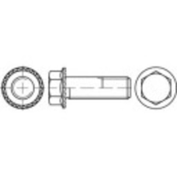 TOOLCRAFT 161397 uzatváracie skrutky M10 30 mm vonkajší šesťhran ocel 200 ks; 161397