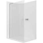 CERANO - Sprchová zástena Walk-in Onyx L-ľavá vzpera - 8 mm - chróm, ryhované sklo - 120x200 CER-8050BD866