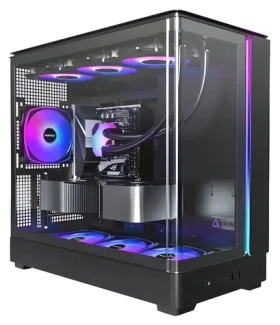 Montech KING 15 PRO čierna / Počítačová skriňa / Micro-ATX / Tvrdené sklo / ARGB (KING 15 PRO (B))