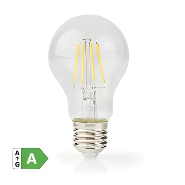 Nedis LED žiarovka E27 / A60 / 3.8 W / 806 lm / 2700 K / Teplá biela / Retro štýl / 1 ks (LBFE27A601A)