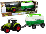 Mamido Elektrické autíčko traktor pre deti s návesom cisternou - Farma