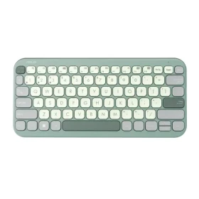 Asus Marshmallow KW100 zelená / bezdrôtová klávesnica / nízky profil kláves / CZ SK layout (90XB0880-BKB440)