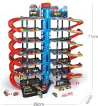 Mamido Mamido Veľká viacposchodová garáž pre autá s dráhou a autíčkami Mega XXL MT1170