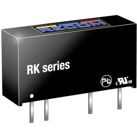 RECOM RK-0505S DC / DC menič napätia, DPS 5 200 mA 1 W Počet výstupov: 1 x Obsah 1 ks; RK-0505S