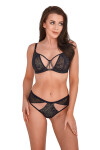 Dámska podprsenka Delia BS0 1208 Black with body - Gaia 70F černá-béžová