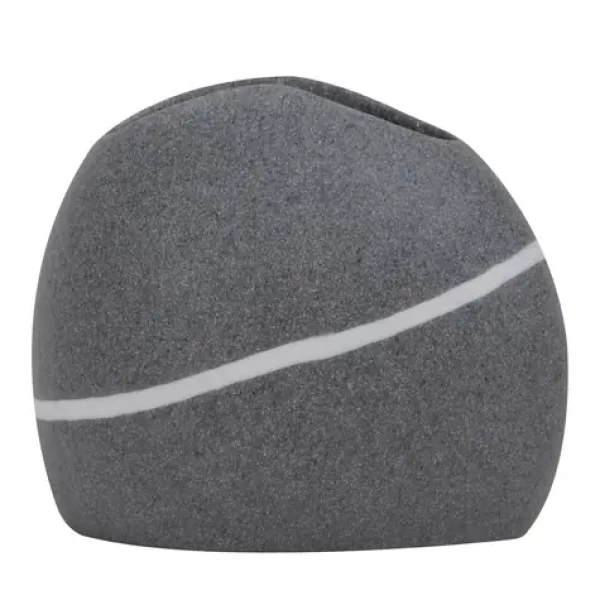 MSV ZEN kelímok s držiakom na zubné kefky sivý / polyresin (3700703955429)