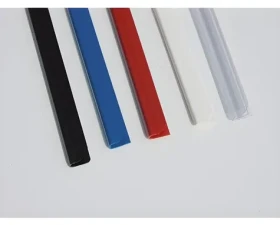 EuroSupplies Chrbát násuvný 8 mm číra / Viazaný chrbát / 45-60 listov / 50 ks