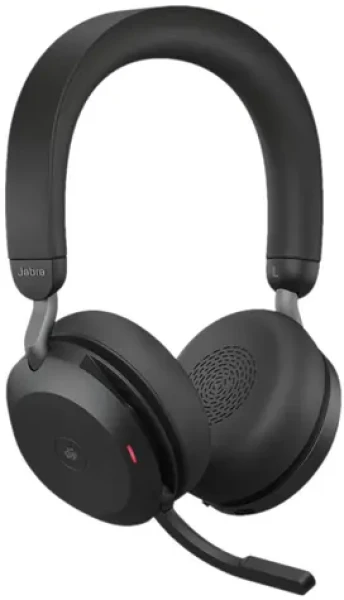 Jabra Evolve2 75 MS USB-A čierna / bezdrôtové slúchadlá / mikrofón / ANC / USB-A (nabíjanie) / USB adaptér + Bluetooth (27599-999-999)