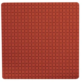 MSV protišmyková podložka do sprchy QUADRO Premium terakota / SBS kaučuk / 54 x 54 cm