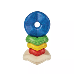 PlanToys PlanToys Stohovanie - zvlnené krúžky