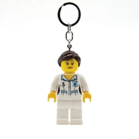 LEGO® Minifigures Zdravotnica svietiaca / prívesok na kľúče (60LGL-KE186H)