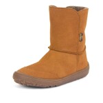 Detská zimná barefoot obuv TEX SUEDE Cognac, Froddo, G3160238-2, hnedá - 29