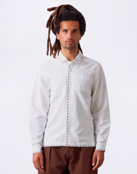 Service Works Trace Resort Shirt White L