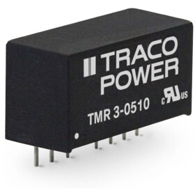TracoPower TMR 3-2412 DC / DC menič napätia, DPS 24 V/DC 12 V/DC 250 mA 3 W Počet výstupov: 1 x; TMR 3-2412