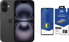 Apple iPhone 16 256GB Black (MYEE3) + FlexibleGlass