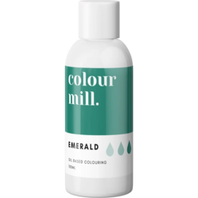 Olejová farba 100 ml vysoko koncentrovaná smaragdová - colour mill - colour mill