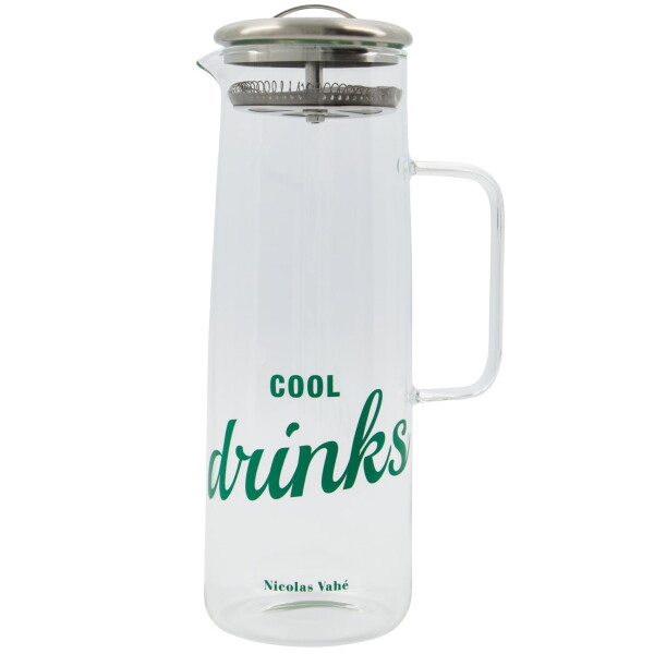 Nicolas Vahé Sklenený džbán so sitkom Cool Drinks 1,5 l