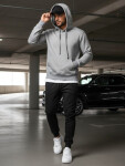 Pánske čierne tepláky FashionStreet UX2395 L