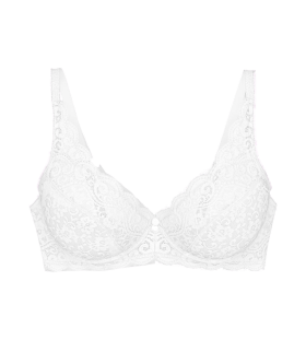 Dámska podprsenka Amourette W - WHITE - biela 0003 - TRIUMPH WHITE 85E