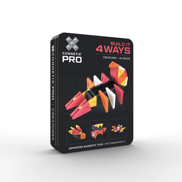 Connetix Connetix PRO Build It 4 Ways - Magnetická Stavebnica tvory 36 ks