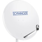 Schwaiger SPI996.0 satelit 80 cm Reflektívnej materiál: ocel svetlosivá; SPI996.0