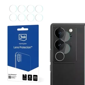 3mk Lens Protection pre Vivo V29 5G / Sklo na fotoaparát / hybridné sklo / 7H / 0,16 mm / 4 ks