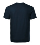 Base tričko unisex navy blue 02 (štítok značky) 4XL