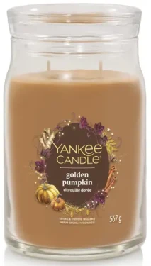 Yankee Candle Golden Pumpkin Signature veľký (5038581167244)