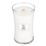 WoodWick Linen 609.5g - váza veľká / doba horenia: až 120 h (5038581054728)