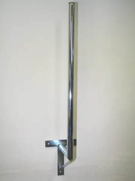 OEM Anténny držiak 30/100 cm T / Držiak antény na stenu / rúrka 42 mm / galvanický zinok (K30100T42V)